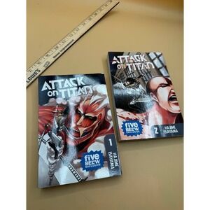 Attack On Titan Manga | Kodansha | English Manga | Hajime Isayama | Lot Vol 1-2